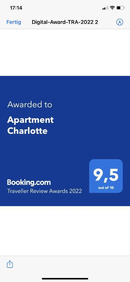 Apartment Charlotte Zirkow Eksteriør bilde